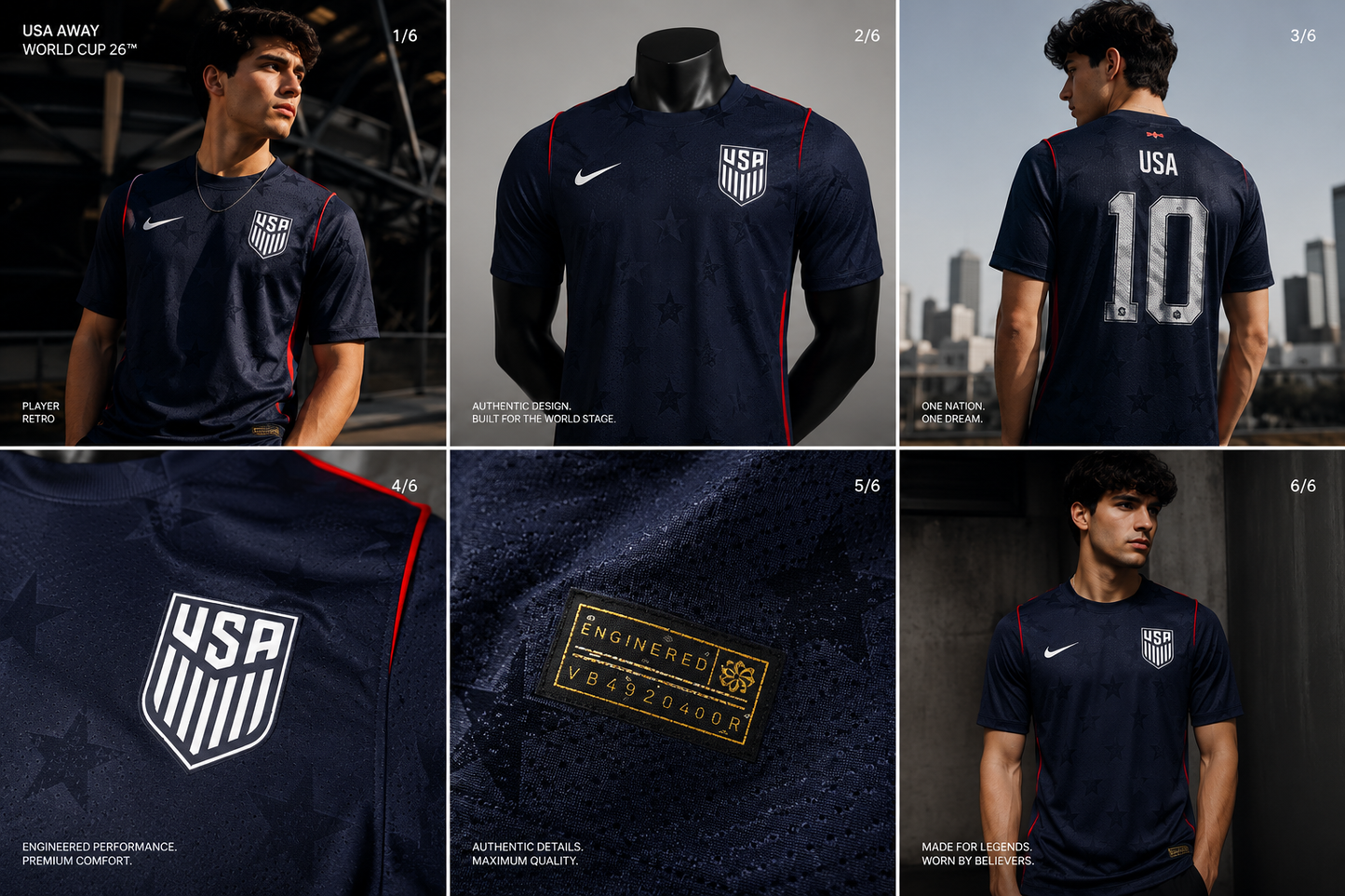 USA Away Jersey 2026/27